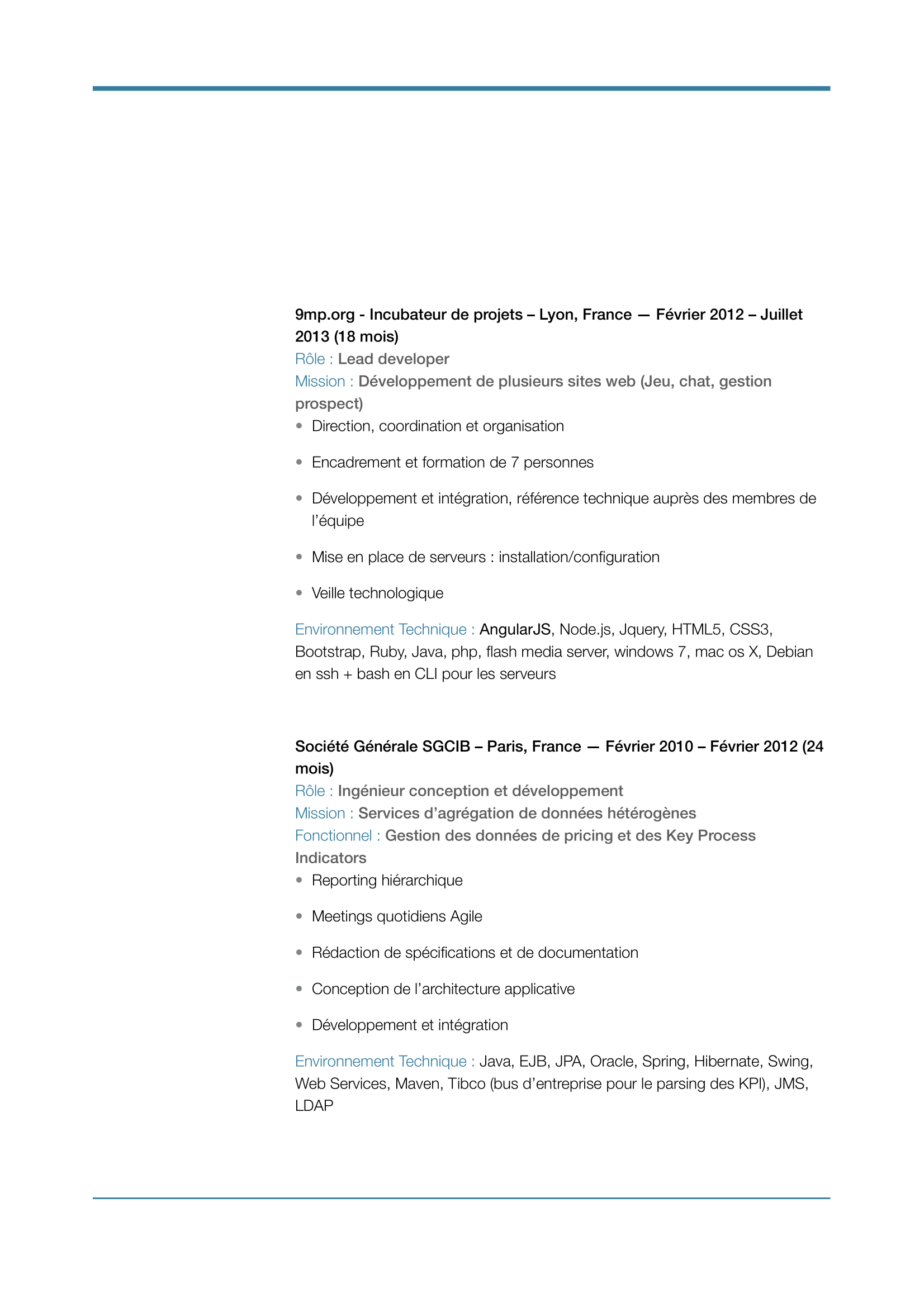 CV Page 5